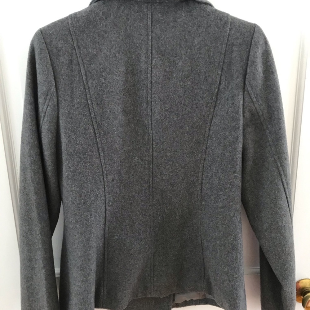 Old Navy gray wool coat - Picture 2 of 6